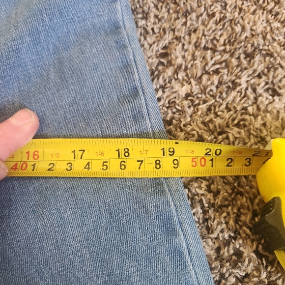 Rollas Slim Sailor Blue High Waisted Crop Jeans Size 27 - Picture 13 of 16